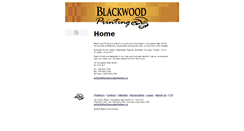 Desktop Screenshot of blackwoodprinting.ca